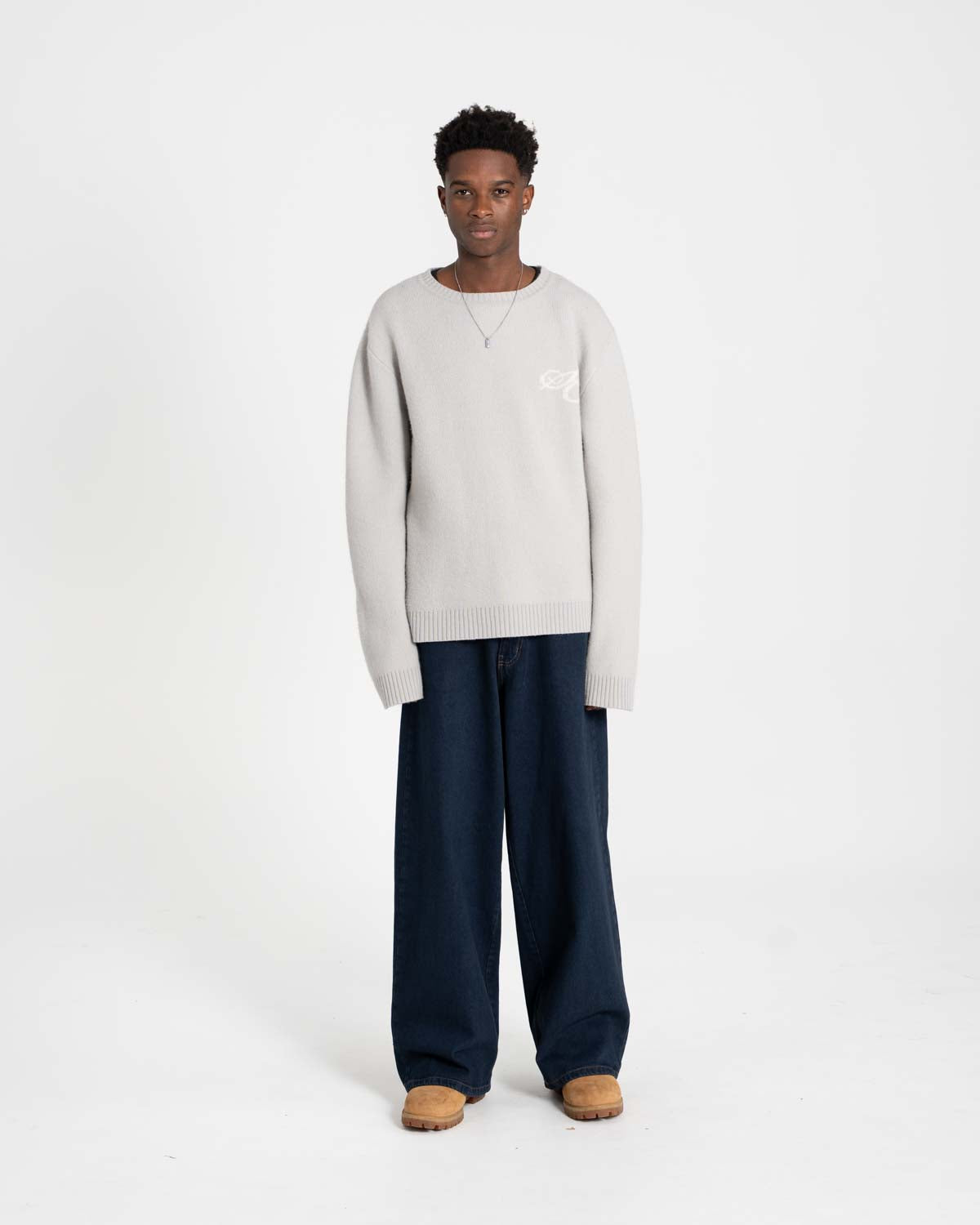 Extra baggy denim jeans indigo
